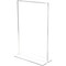 Plymor Clear Acrylic Sign Display / Literature Holder (Bottom-Load), 11" W x 17" H